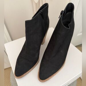 Vince Charcoal Ankle Booties for Women